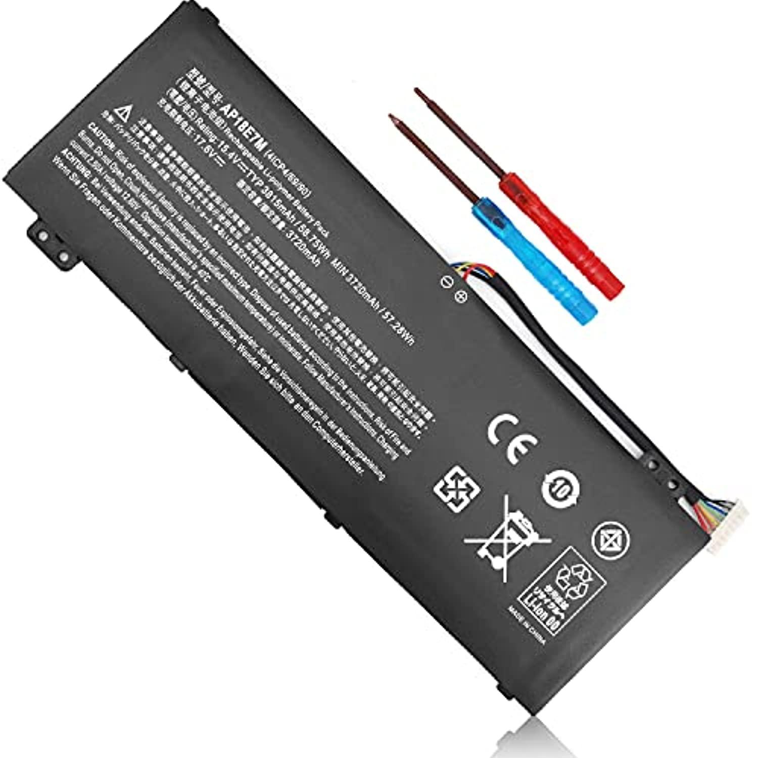 RNAB09CDCXRJB fpro ap18e7m ap18e8m battery acer nitro 5 an51554 an517
