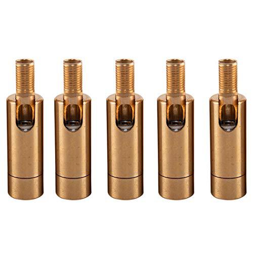Aozu aozu 5 pack brass sloped ceiling adapter kits for chandelier