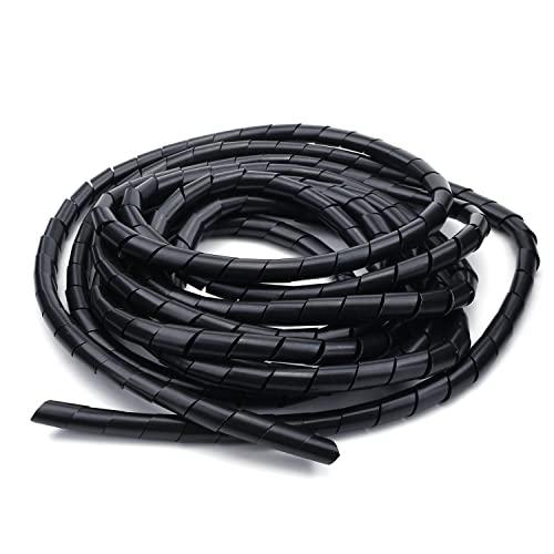 Othmro RNAB07WSLK5HB othmro spiral cable wrap spiral wire wrap cord for computer electrical wire