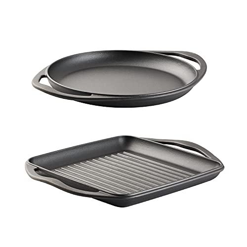 Tramontina RNAB095J2NZN9 tramontina preseasoned grill and griddle set