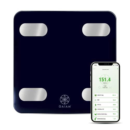 Gaiam gaiam smart weight scale black