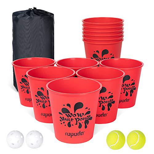 ROPODA ropoda yard pong giant pong game set outdoor for the beach