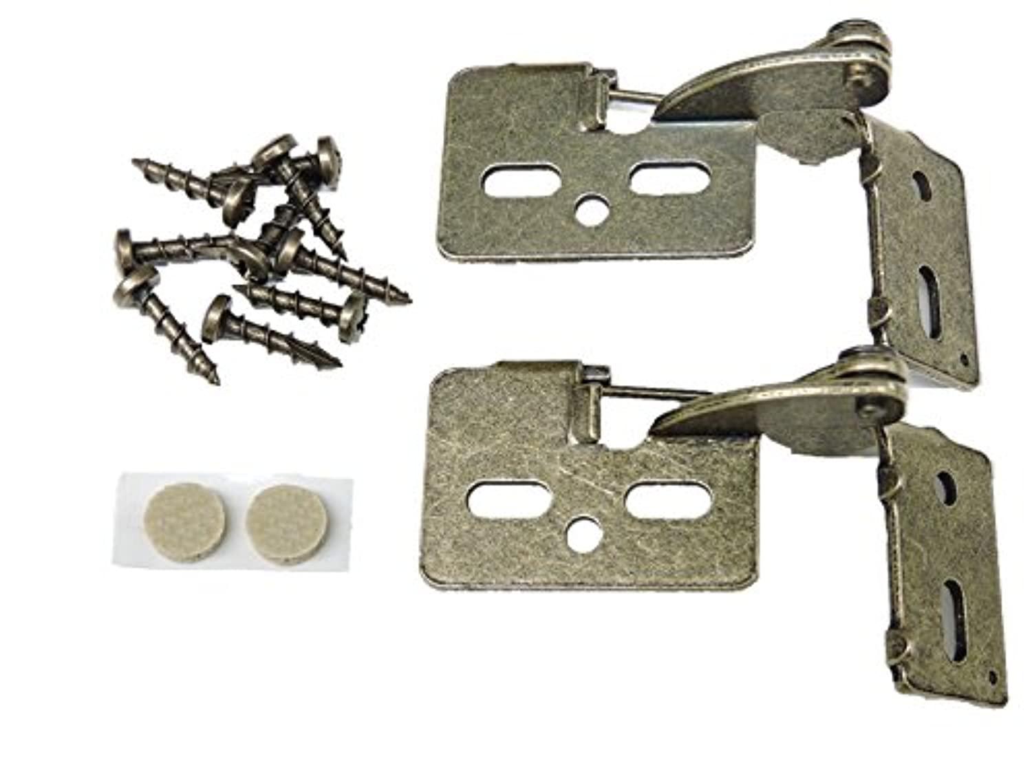 Youngdale 2 youngdale 5 antique brass 5/16 overlay 5/81" thick door