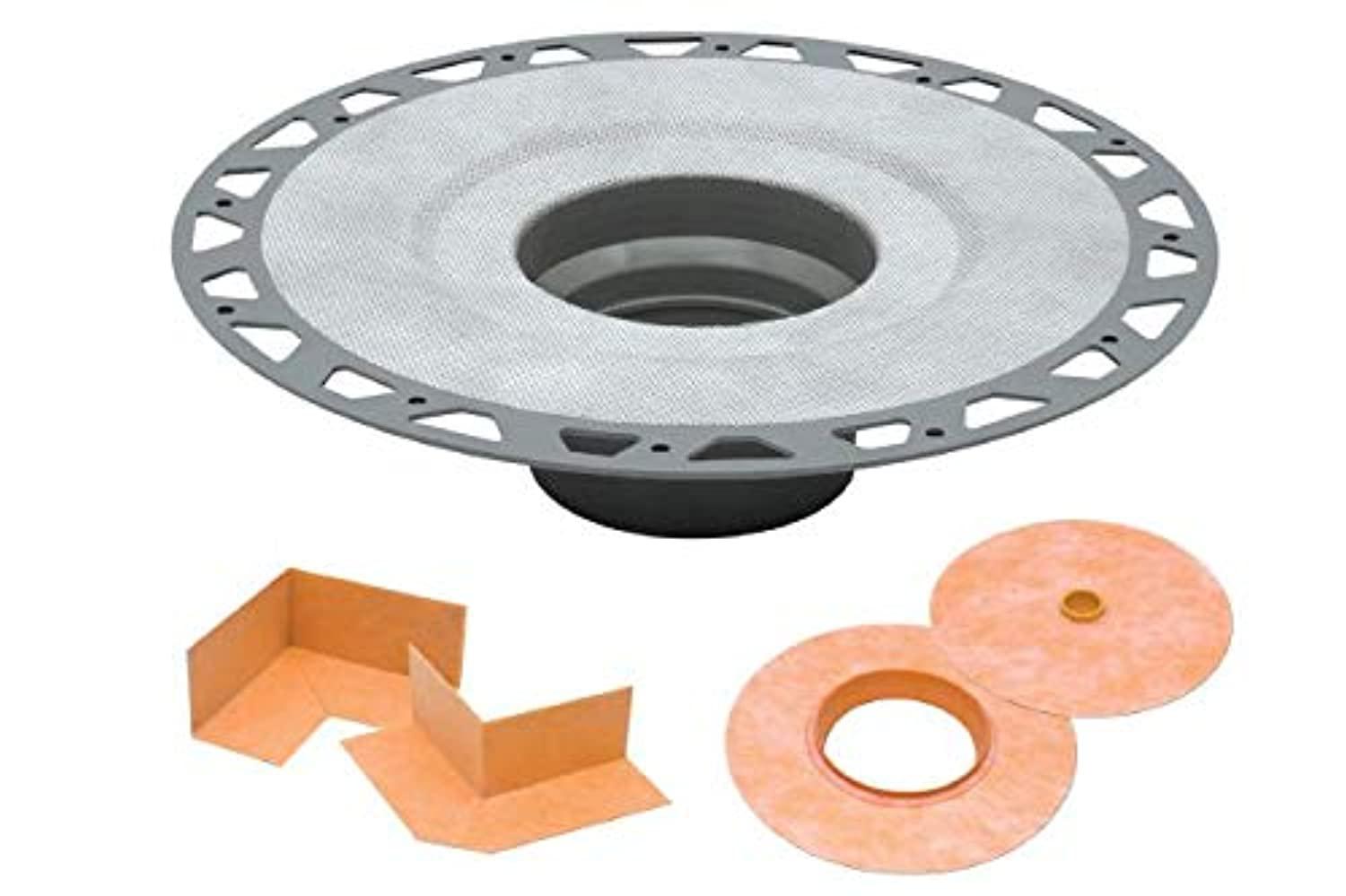 Schluter schluter kerdidrain flange kit pvc (kd2flkpvc)