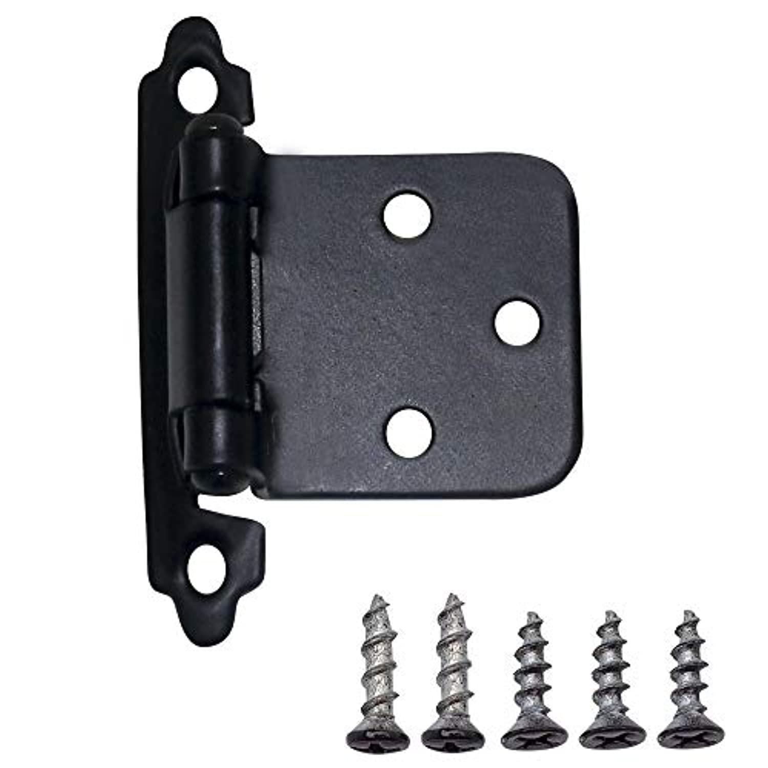 GLE2016 1/2 inch overlay door hinge, 1 pair, for kitchen bathroom