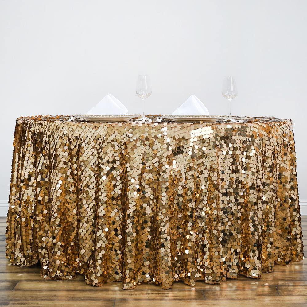 TableclothsFactory Sequin Tablecloth - Thumbnail 3