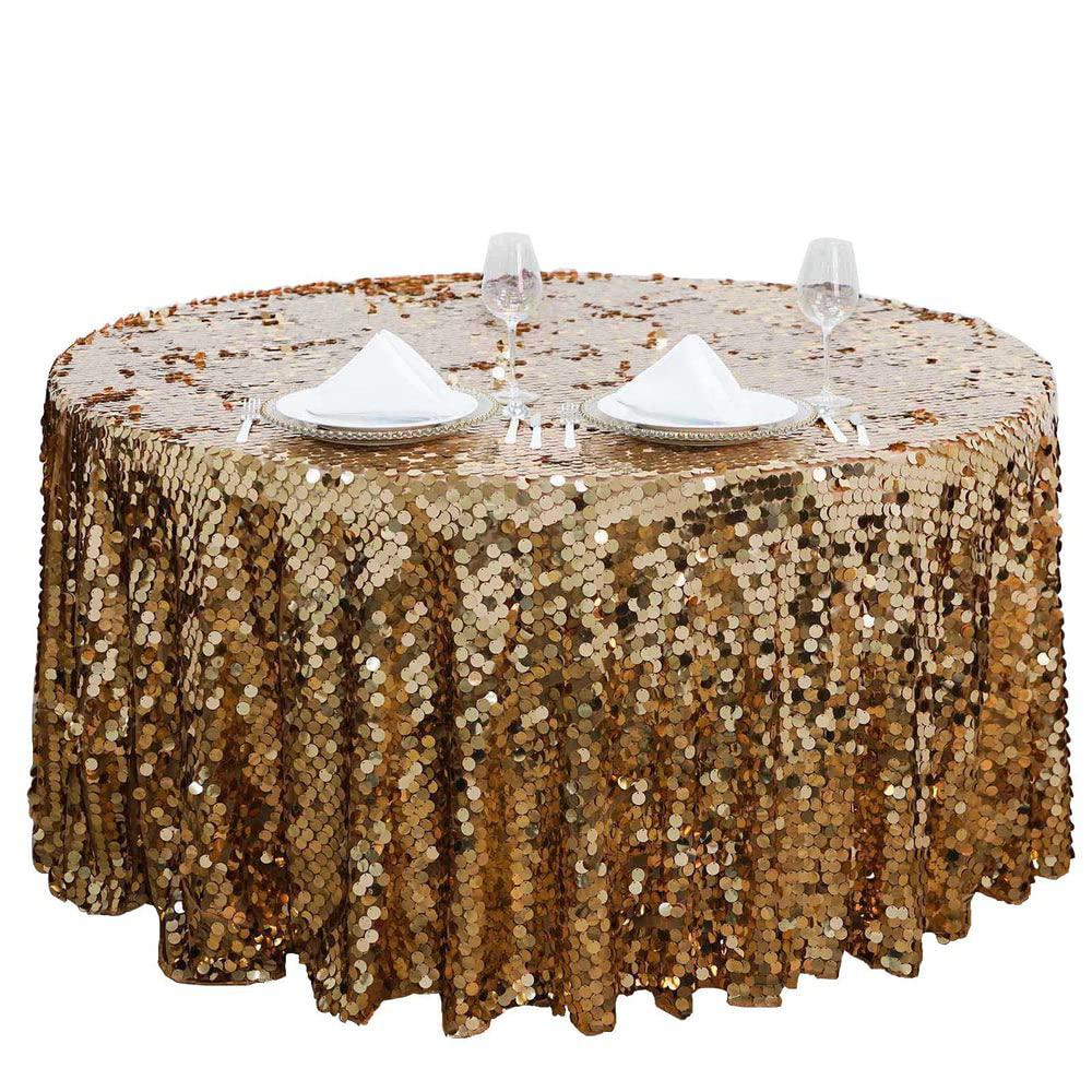 TableclothsFactory Sequin Tablecloth - Thumbnail 2